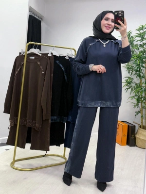 Batik Desen Takım Gri