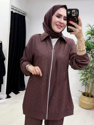 Yeni Sezon Ağaçkabuğu Takım Kahve