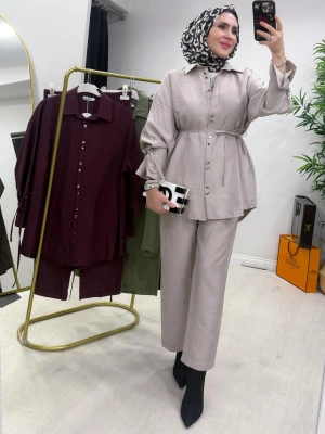 Yeni Sezon Zara Cupra Kumaş Takım Vizon