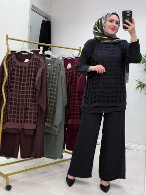 Lazer Kesim Tasarım Takım Siyah