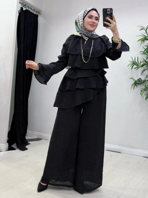 Kat Kat Tasarım Takım Siyah
