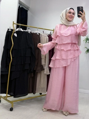 Kat Kat Tasarım Takım Pembe