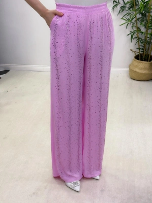 İthal Pantolon Pembe