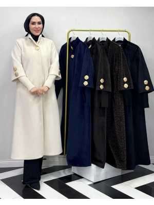 Özel Kalıp, Şık ve Modern Tasarım Kaban Ekru