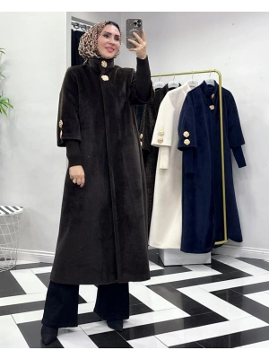 Özel Kalıp, Şık ve Modern Tasarım Kaban Kahverengi