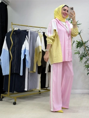 Renk Geçişli Takım Pembe