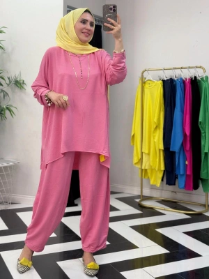 Retro Takım – Standart Beden Pembe