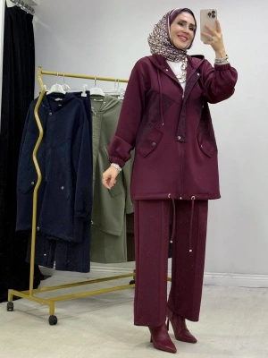 Scuba Takım Bordo