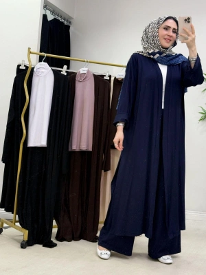 Yeni Sezon Abaya Takım Lacivert