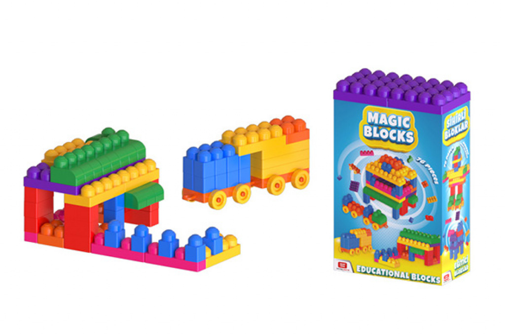 Magic Blocks Big Blocks (76 Pieces)