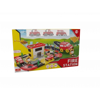 Uçar City Fire Station Trail (46 Piece)