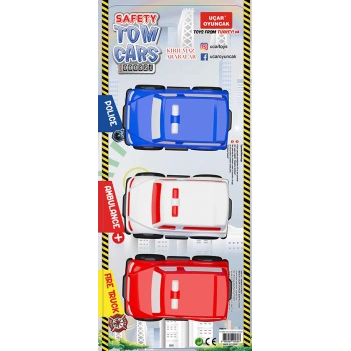 Uçar City 3 Unbreakable Cars