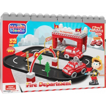 Magic Blocks Fire Brigade Set (52 Piece)