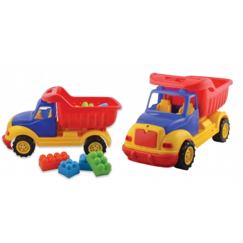 TonTon 36 Piece Block Truck (43 cm)