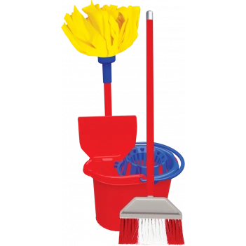 Princess Maya & Friends Cleaning Bucket and Brush Set 5 Piece 21 * 15,5