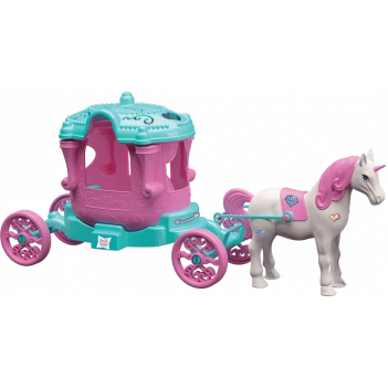 Princess & Unicorn Horse Carriage