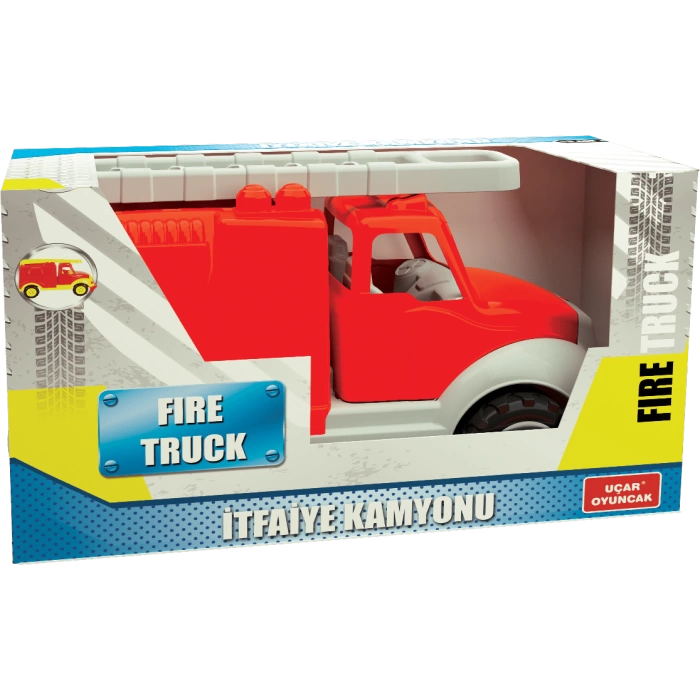 NEW Boxed Tonton Fire Truck 43 cm