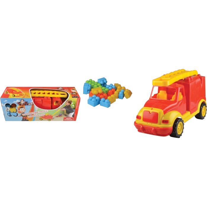 TonTon Box Fire Brigade (43 cm) Block 38 Pieces