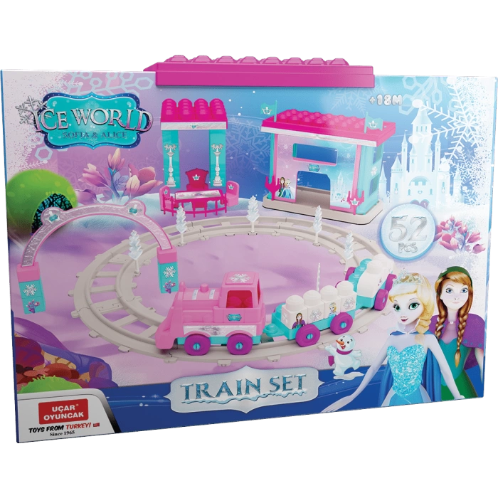 Land of Ice Trains 52 Pieces