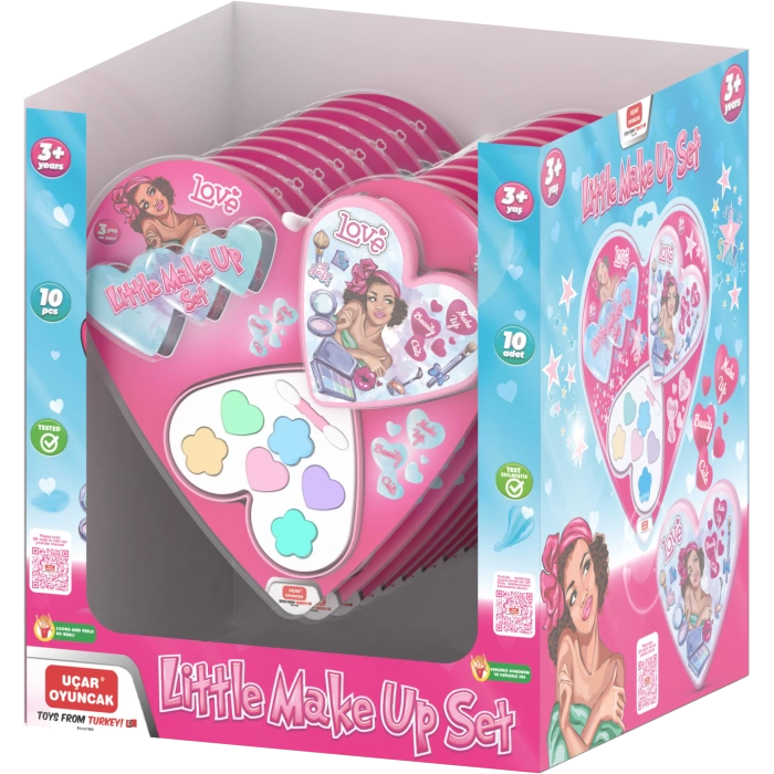 Make Up Cosmetic Set (Heart)