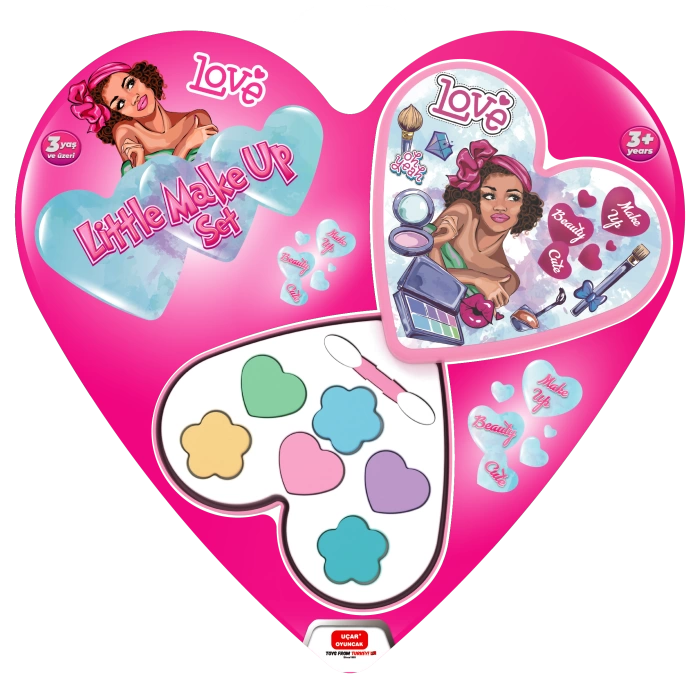 Make Up Cosmetic Set (Heart)