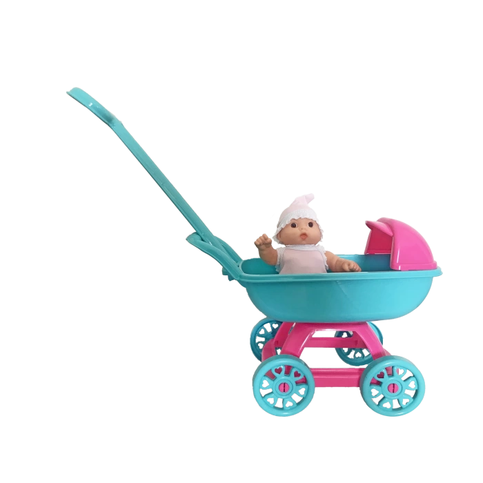 Stroller with a Doll (Bed type)