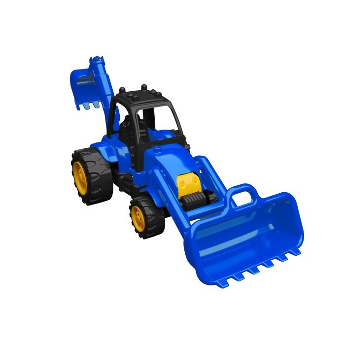 Tractor with Plump Digger & Bucket 36 cm