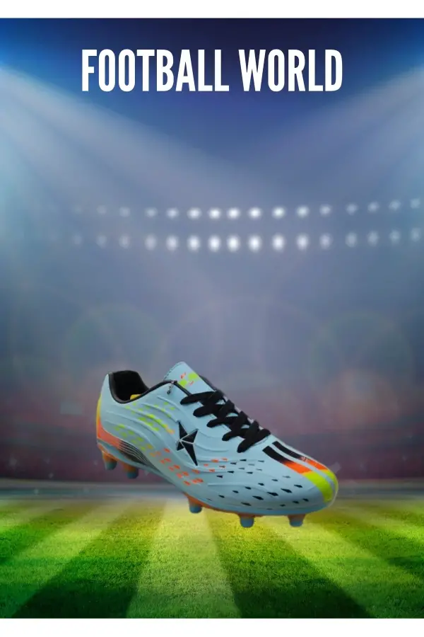 Air La Liga Mavi Akademik Futbol Ayakkabısı Halı Saha Krampon - 535