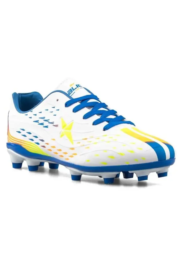 Air La Liga Beyaz Saks Akademik Futbol Ayakkabısı Halı Saha Krampon - 535