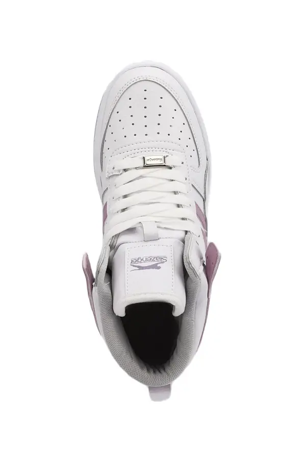 Daphine High Kadın Beyaz Mor Spor Ayakkabı