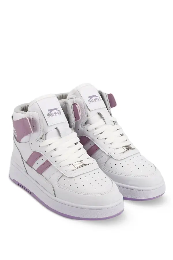 Daphine High Kadın Beyaz Mor Spor Ayakkabı