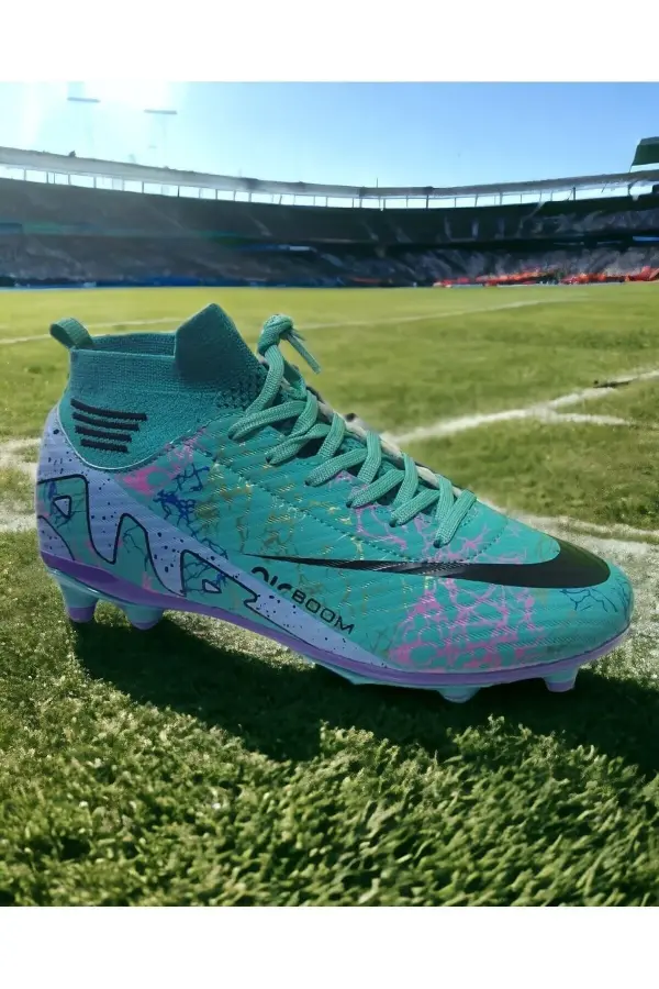 Air Yeşil Futbol Akademik Krampon - Kaymaz Taban Halı Saha Ayakkabısı 565