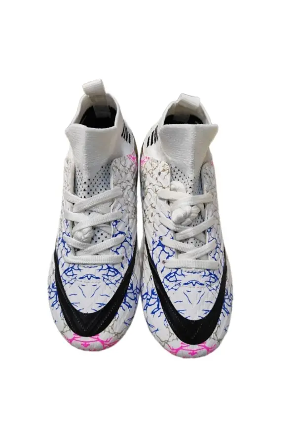 Air Beyaz Futbol Akademik Krampon - Kaymaz Taban Halı Saha Ayakkabısı 565