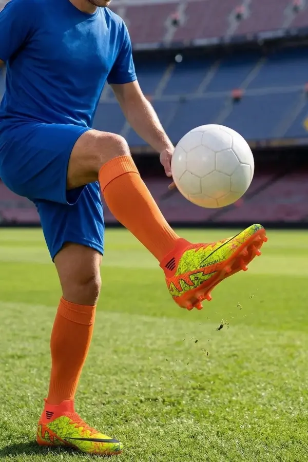 Air Sarı Futbol Akademik Krampon - Kaymaz Taban Halı Saha Ayakkabısı 565