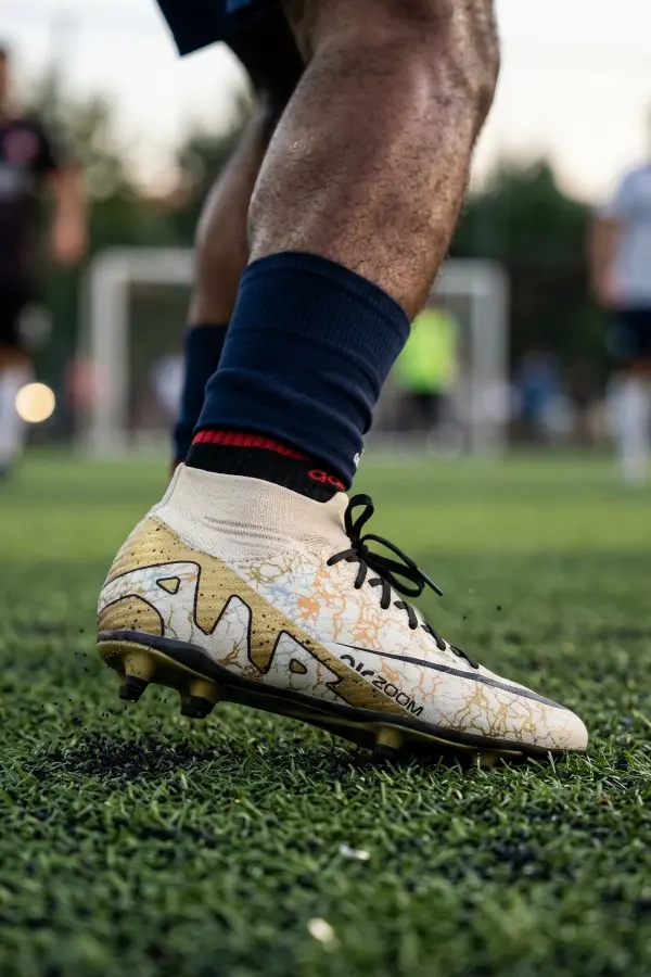 Air Bej Futbol Akademik Krampon - Kaymaz Taban Halı Saha Ayakkabısı 565