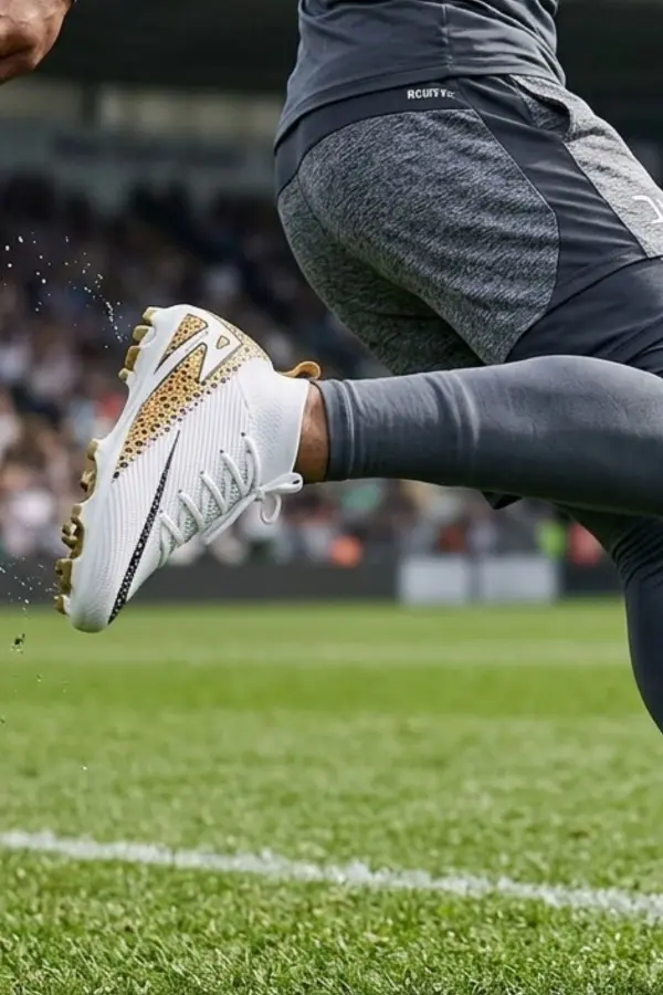 AirBoom Erkek Halı Saha Ayakkabısı - Çim Saha Ayakkabısı Beyaz - 1 Krampon - 610