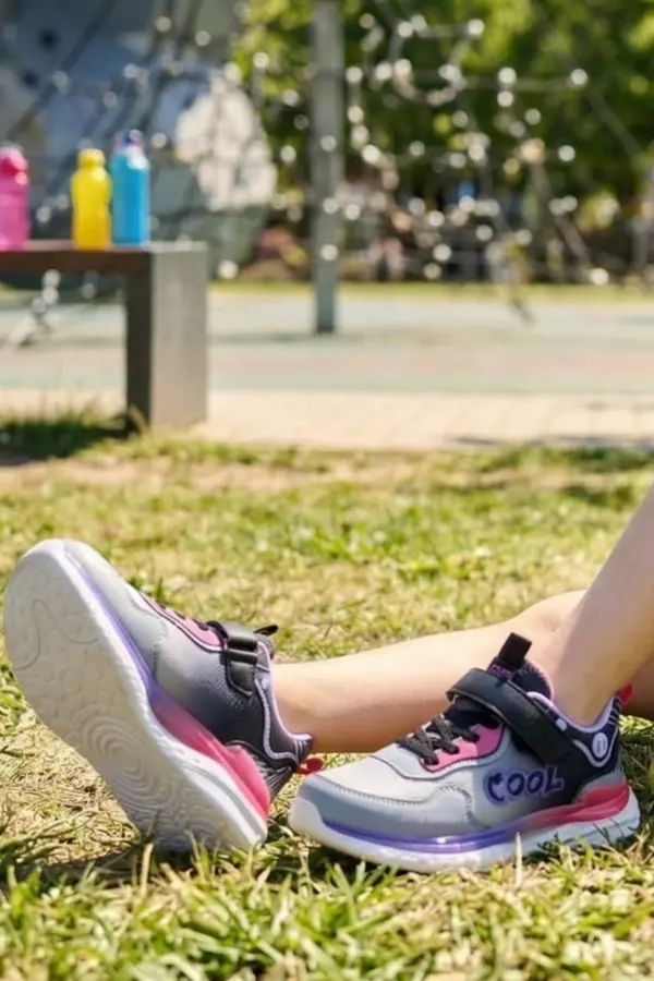 Orales Kız Çocuk Spor Ayakkabı - Mor Pembe Cool Sneaker