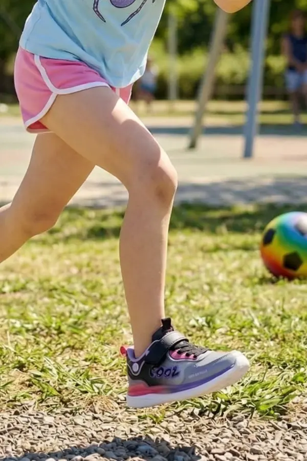 Orales Kız Çocuk Spor Ayakkabı - Mor Pembe Cool Sneaker