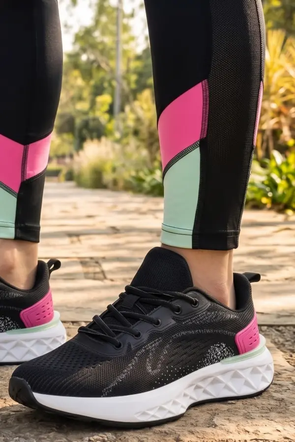 Air-Mesh Pro: Ultra Hafif Antrasit Kadın Koşu ve Yürüyüş Ayakkabısı