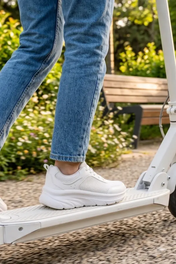 Lotus Comfort-Walk Beyaz Kadın Kalın Taban Günlük Spor Ayakkabı