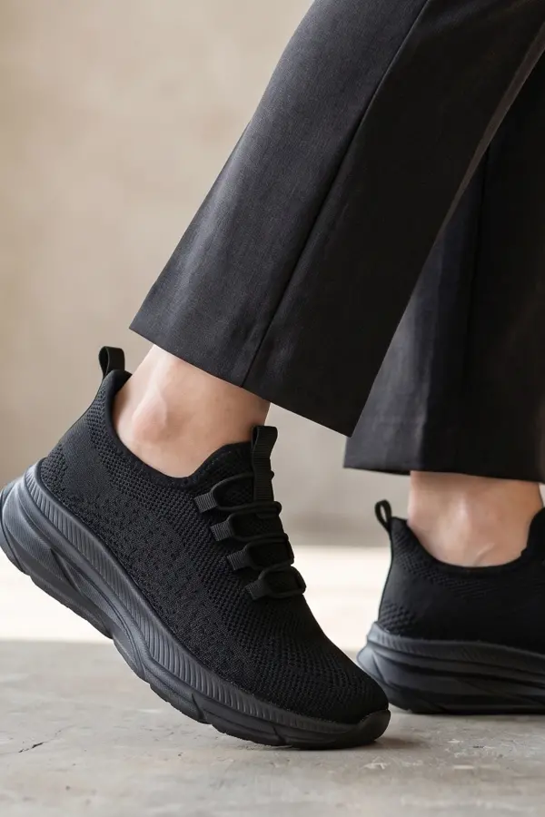 Daıly - Max Pro: Ultra Hafif Antrasit Siyah Unısex Spor Ayakkabı