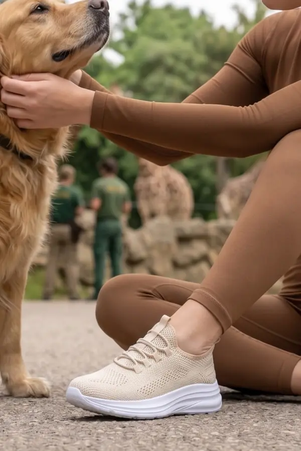 Daıly - Max Pro: Ultra Hafif Kahve Unısex Spor Ayakkabı