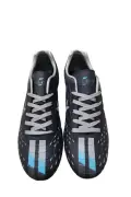 Air La Liga Siyah Mavi Akademik Futbol Ayakkabısı Halı Saha Krampon - 535