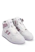 Daphine High Kadın Beyaz Mor Spor Ayakkabı