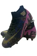 Air Siyah Futbol Akademik Krampon - Kaymaz Taban Halı Saha Ayakkabısı 565