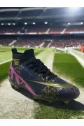 Air Siyah Futbol Akademik Krampon - Kaymaz Taban Halı Saha Ayakkabısı 565