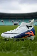 La liga AirBoom Erkek Halı Saha Ayakkabısı - Çim Saha Ayakkabısı Beyaz Krampon - 610
