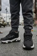 Titan Mini - Cırt Cırtlı Dayanıklı Unisex Çocuk Spor Ayakkabı - Siyah