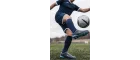 Air La Liga Siyah Mavi Akademik Futbol Ayakkabısı Halı Saha Krampon - 535
