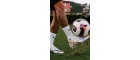Air Beyaz Futbol Akademik Krampon - Kaymaz Taban Halı Saha Ayakkabısı 565